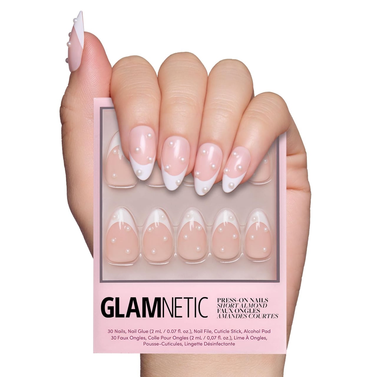 A Touch of Elegance: Exploring Glamnetic Press-On Nails - French Pearl Cover
