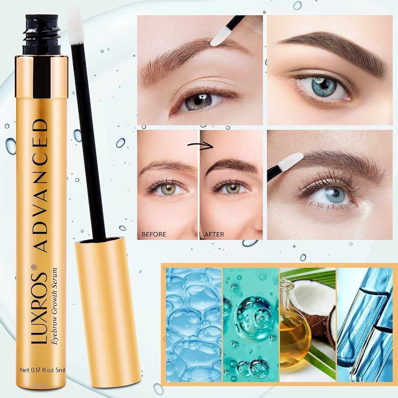 Unlocking the Secrets of LUXROS Eyebrow Growth Serum: A Personal Journey Cover