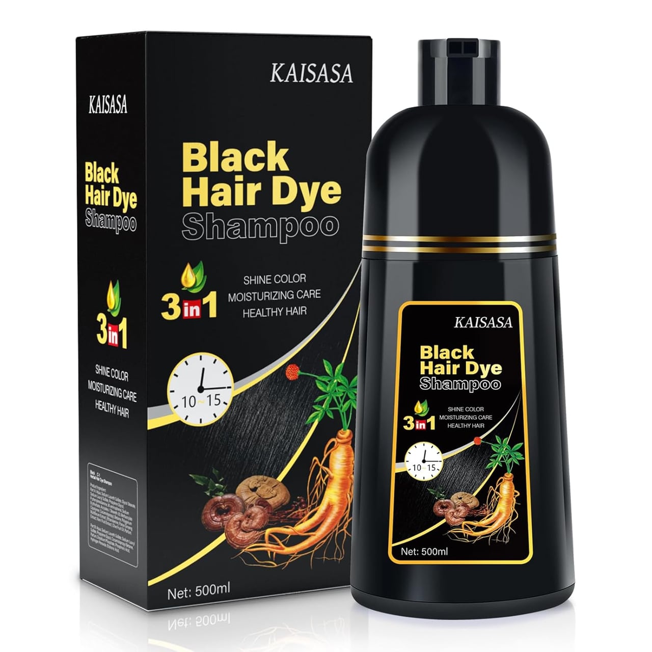 Dyeing with Ease: The Kaisasa Hair Dye Shampoo Experience Cover